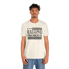 Raising Patriots Tee – Americana Stars & Stripes Family Pride T-Shirt