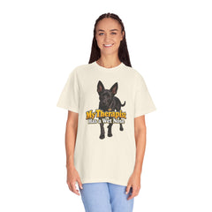 My Therapist Has a Wet Nose Personalized with your dog(s) image T-Shirt