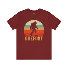 Retro Sunset Bigfoot Tee - Amputee Awareness T-Shirt