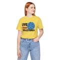 Live Love Volleyball T Shirt,gift for her,gift for him,volleyball gift,sports tee,team shirt,player gift,coach gift,Love Volleyball,Spike it