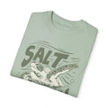 Sea Turtle, Salt And Sea -  Graphic Unisex Garment-Dyed T-shirt