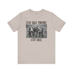 The Outsiders Shirt, Front and Back Images, Greasers Characters Shirt, Unisex Jersey Short Sleeve Tee