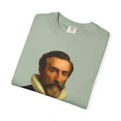 Kepler Coffee Quote T-Shirt — Astronomy Nerd Vintage Portrait Tee