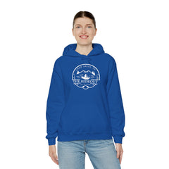 The Hideout Adventure Hoodie – Lake Ariel, PA Mountain Graphic Hooded Sweatshirt