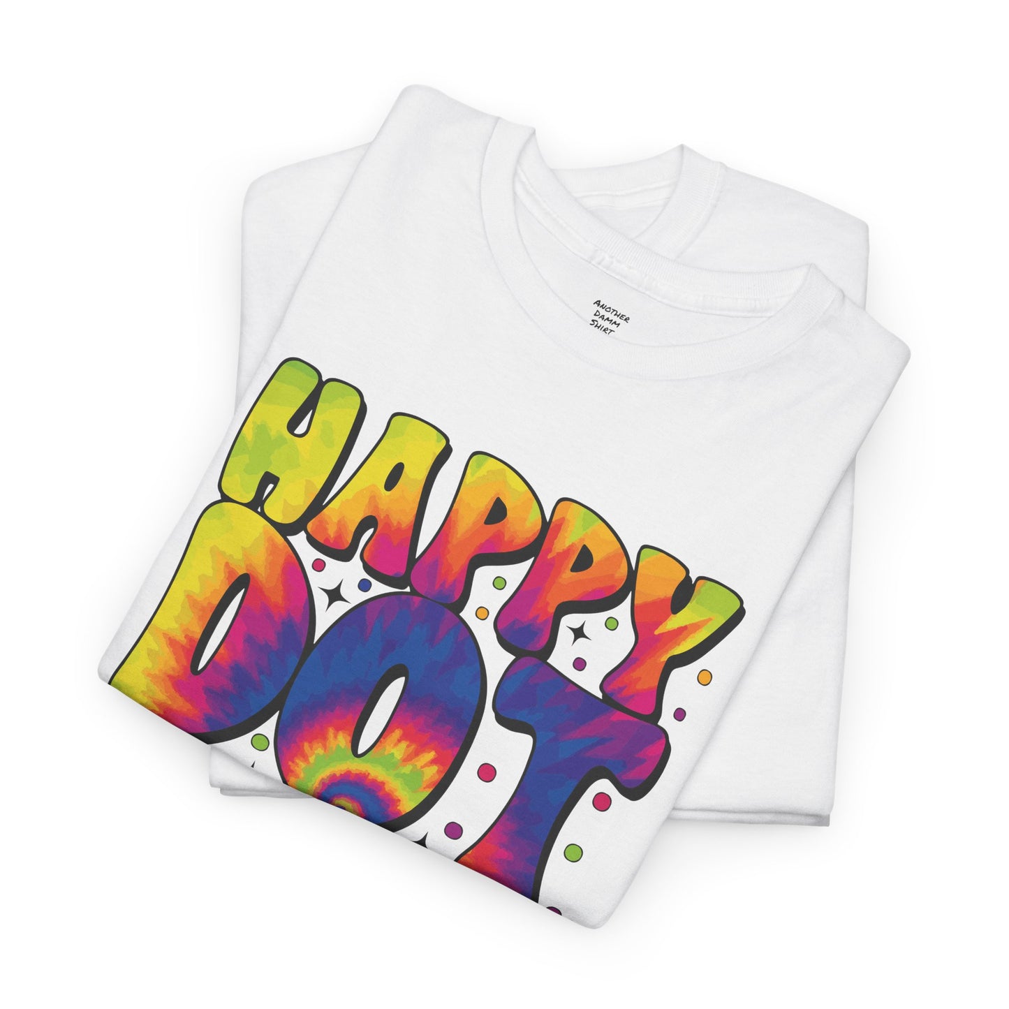 HAPPY DOT DAY - Graphic Unisex Heavy Cotton Tee