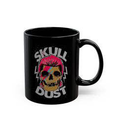 Skull Dust Gothic Black Mug