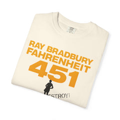Fahrenheit 451 Graphic T-shirt, Unisex Book Lover Tee, Literary Gift, Reading Enthusiast Apparel, Ray Bradbury Merch, Cozy Casual Wear