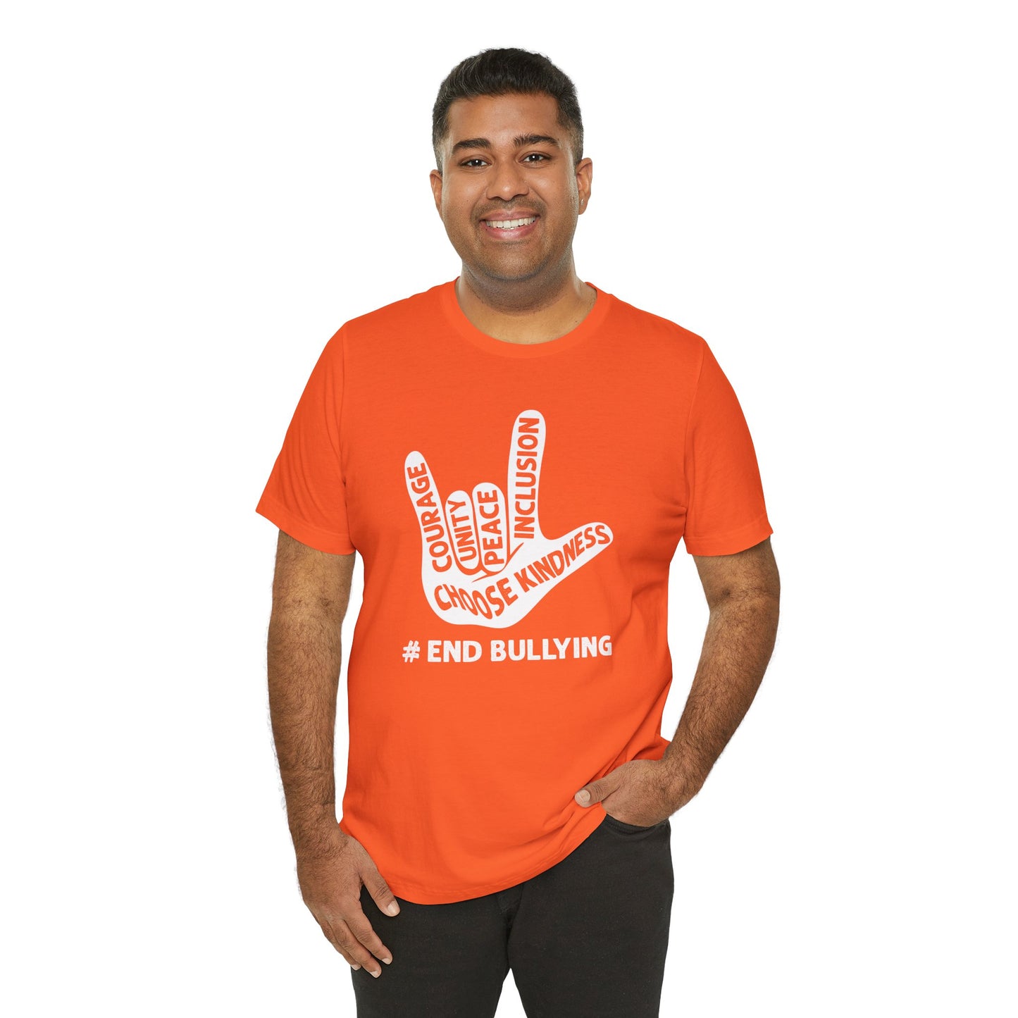 Anti Bullying, Choose Kindness  - Graphic Unisex Jersey Short Sleeve Tee