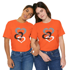 Triple Heart Design Tee