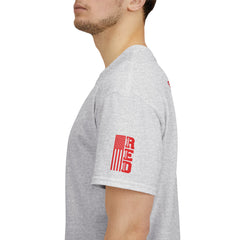 SUBMARINER RED Friday T Shirt with Fouled Anchor, American Flag, FBM / Boomer Silhouette. Remember Everyone Deployed, Dolphins