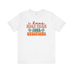 Groovy Four Questions Passover Unisex Tee