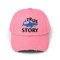 Funny Amputee cap, Funny Story Shark, Limb Loss Awareness, distressed unisex graphic hat, Funny amputee gift, recovery encouragement gift