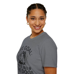 Dog Lover Life Goal Pet ALL The Dogs T-Shirt