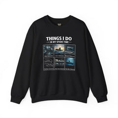 Things I Do in My Spare Time Submarine Lovers Sweatshirt