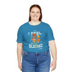 I Feel Blessed Tee - Positive Vibes Floral