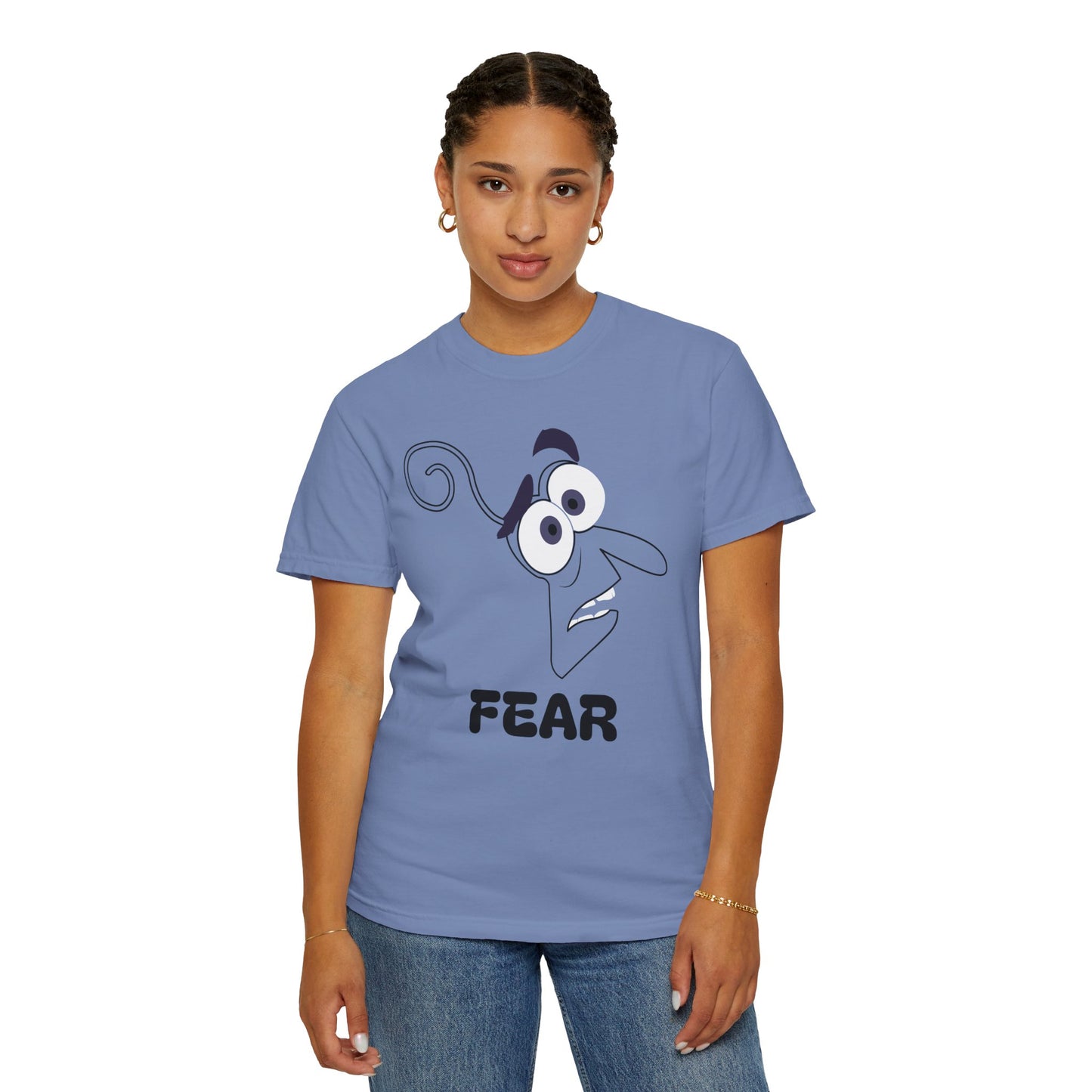 FEAR Emotion Graphic Unisex Comfort Colors Garment Dyed T Shirt