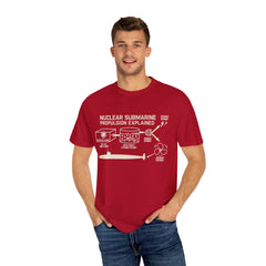 Nautical Science T-Shirt, Unisex Graphic Tee, Marine Themed Apparel, Gift for Engineers, Submarine Enthusiast Shirt, Casual Wear