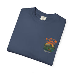 Alligator Alcatraz T-Shirt, Vintage Style Tee, Florida Souvenir Shirt, Unisex Graphic Top, Comfortable Casual Wear