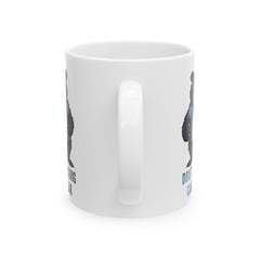 Sarcastic Bear Graphic Mug, Dont Fucing Care Bear mug, white ceramic Bear mug, 11oz, 15oz, , Black Bear mug gift, gift for her, Mamma Bear