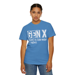 Raised on Hose Water and Neglect — Retro Graphic T-Shirt (Vintage Gift for Gen X)