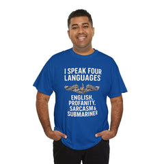 Funny United States Submarine Multilingual T-Shirt
