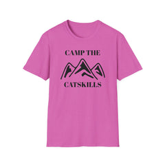 Camp The Catskillsi Unisex Softstyle T-Shirt  Catskill Mountains New York