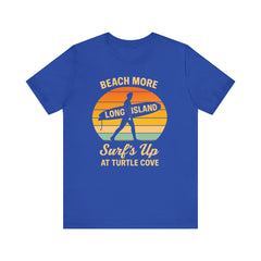 Turtle Beach Vibes Unisex Tee - Surf's Up Long Island | Summer Shirt