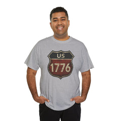 Vintage USA Pride Tee - 1776 Unisex Heavy Cotton Tee