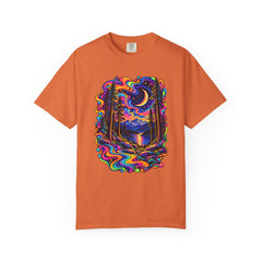 Mystical Psychedelic Moonlit Forest T-Shirt