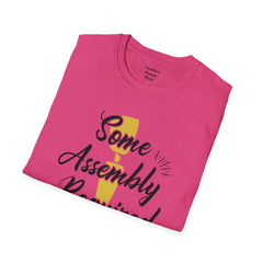 Some Assembly Required - Unisex T Shirt,Amputation Awareness,Limb Loss Awareness,Gift For Her,Gift For Him,Leg Amputee,Arm Amputee