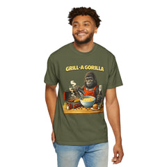 Grill-A-Gorilla Vintage BBQ Ape Cook T-Shirt