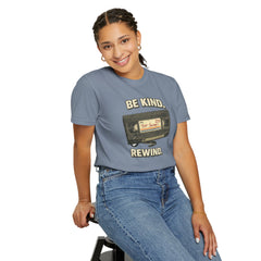 Be Kind Rewind Cassette T-Shirt — Retro 80s Vintage Tape Tee