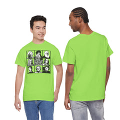 The Brainy Bunch Tee — Vintage Scientist Portraits Graphic T-Shirt