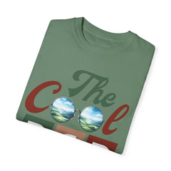THE COOL DAD, sunglasses graphic, Comfort Colors 1717, unisex garment-dyed t-shirt, retro sunglasses tee, gift for him, Birthday gift tee, Vintage graphic tee, shiny shades Tee, Fathers Day Shirt