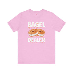 Funny Bagel Dealer Tee - Graphic Shirt