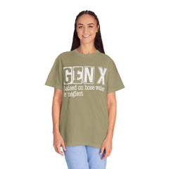 Raised on Hose Water and Neglect — Retro Graphic T-Shirt (Vintage Gift for Gen X)