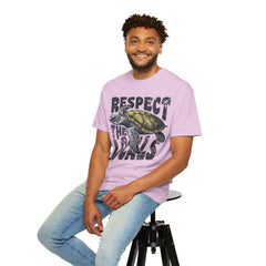 Respect the Locals T-Shirt — Sea Turtle Conservation Graphic Tee