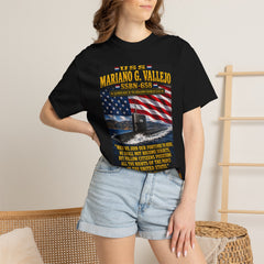 USS Mariano G. Vallejo SSBN-658 Submarine T-Shirt — Forty One For Freedom Patriotic Tee