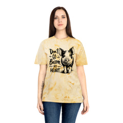 Don't Go Bacon My Heart - Pig Graphic Unisex Color Blast T-Shirt