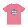 Happy Hanukkah Star Of David - Unisex Jersey Short Sleeve Tee