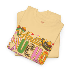 Amate Mucho Mamacita T-Shirt - Vibrant Cultural Love Unisex Heavy Cotton Tee
