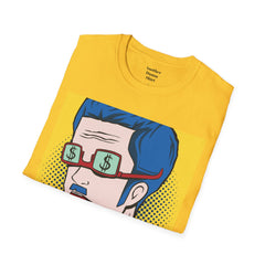 Dumb And Broke Guy Unisex Softstyle T-Shirt  Pop Art