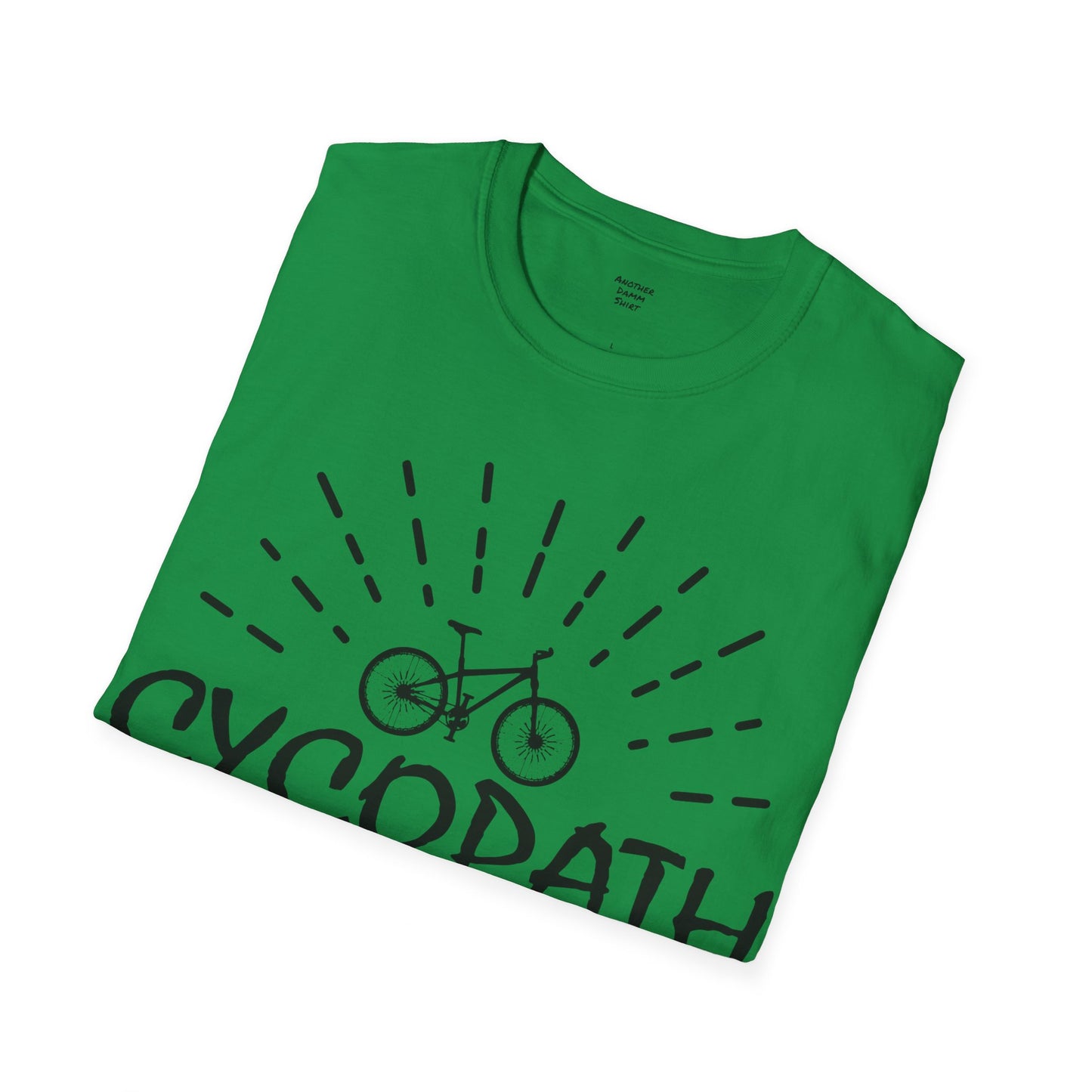 Bicycle Cycopath Unisex Soft Style T Shirt