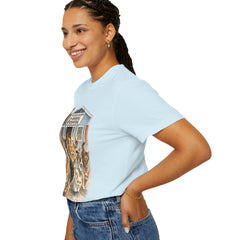 Front Graphic "Who Let the Cats Out?" Baldwin Harbor Animal Hospital Cute Vet Clinic T Shirt