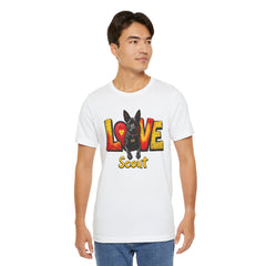 Personalized Love Your Dog T-Shirt — Designed with your dogs name and picture Graphic Tee