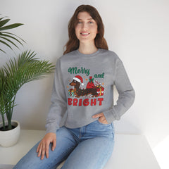 Dachsund Christmas - Unisex Heavy Blend™ Crewneck Sweatshirt