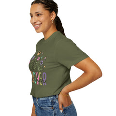 Floral Teacher Appreciation T-Shirt - Comfort Colors Soft