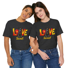Personalized Love Your Dog T-Shirt — Designed with your dogs name and picture Graphic Tee
