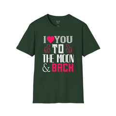 Valentines Day - European Printed Unisex Softstyle T-Shirt, I Love You Shirt,Romantic gift, gift for her, gift for him, couples t-shirt,Love