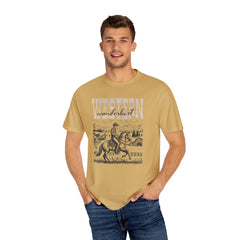 Vintage Style Cowboy Graphic Shirt - Stylish T Shirt